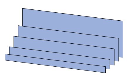 Podziałka poprzeczna (gładka) do szuflad POLAK 100 i 125 mm - 1