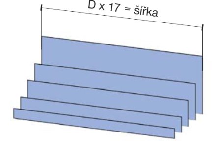 Podziałka poprzeczna (gładka) do szuflad POLAK 100 i 125 mm - 3