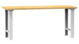 Stół warsztatowy serii A, szerokość 1500, głębokość 700 lub 800, wysokość 880 lub 890 mm (6 modeli)