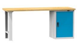 Stoły warsztatowe serii C, szerokość 1500, głębokość 700 lub 800, wysokość 880 lub 890 mm (6 modeli)