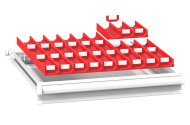 Plastikowa przegroda do szuflad ZA 27 x 27D - 1