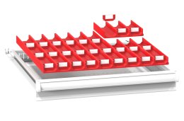 Plastikowa przegroda do szuflad ZA 27 x 27D