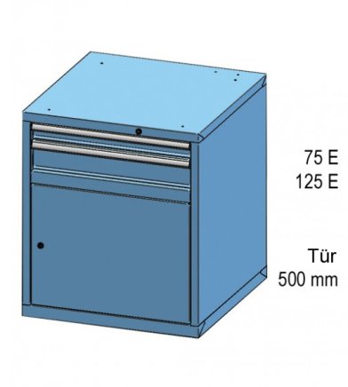 Kontenerek z szufladami ZB 84-2 - 3