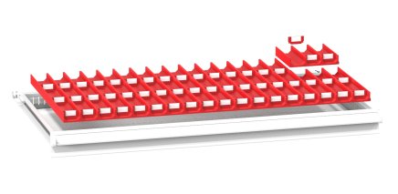 Plastikowe przegródki do szuflad ZC 54 x 27D - 1