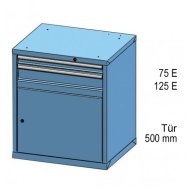 Kontenerek z szufladami ZD 84-2 - 2
