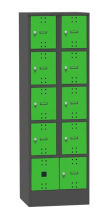 Szafka do ładowania urządzeń mobilnych z portami USB SBE_32_B8 - 1