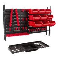 Panel z tworzywa sztucznego Fixing Wall Max z uchwytami na narzędzia i Ergoboxami Z218265PG001 - 1