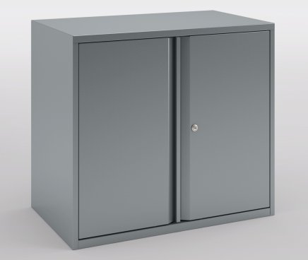 Szafa na dokumenty dwudrzwiowa Bisley Essentials YECBDH0807/1S - 1