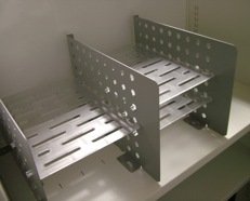 Zestaw 6 poziomych przegródek do półki typu ETSSHDPS - 1