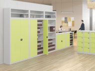 Metalowa szafa aktowa SBM 202 M z nadstawką SBM 802 M - 5