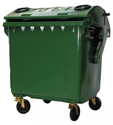 Plastikowy pojemnik na odpady 1100L MGB 1100 - 1