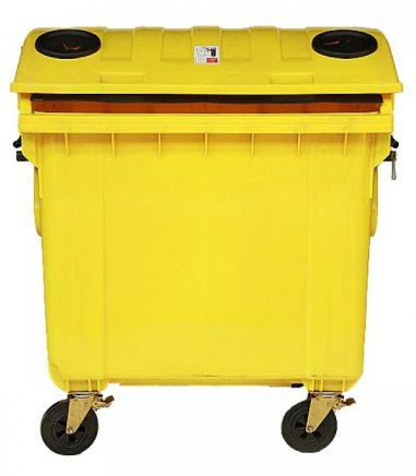 Plastikowy pojemnik na odpady 1100L MGB 1100 - 6