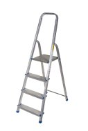 Drabina aluminiowa czterostopniowa (łącznie z platformą) DR(150)ALD-4