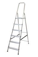Drabina aluminiowa 6-stopniowa (łącznie z platformą) DR(150)ALD-6
