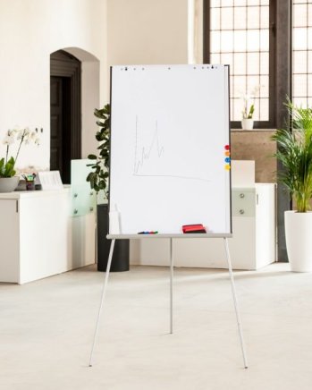 Flipchart Aveli na nóżkach z regulacją wysokości - 1