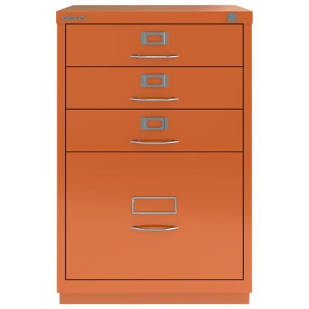 Kontenerek metalowy na dokumenty Bisley 1F3E - 3