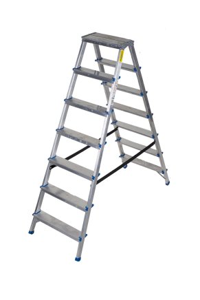 Drabina aluminiowa 7-stopniowa DR(150)ALDD-7 - 1