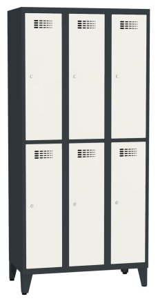 Szafka BHP pracownicza metalowa Sus 332 szer. 900 mm - 2