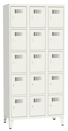 Szafka pracownicza BHP metalowa Sus 335 W, szerokość 900 mm - 7