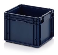 Skrzynia R-KLT z pełnym dnem 400 x 300 x 280 mm - 1