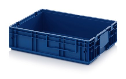 Skrzynia RL-KLT z otworami spustowymi 600 x 400 x 147 mm - 1