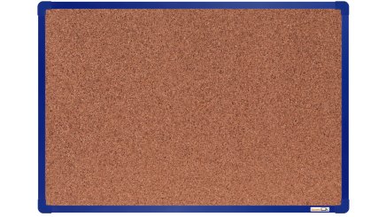 Tablica ogłoszeniowa z wysokiej jakości powierzchnią korkową o wymiarach 600 x 900 mm - 4