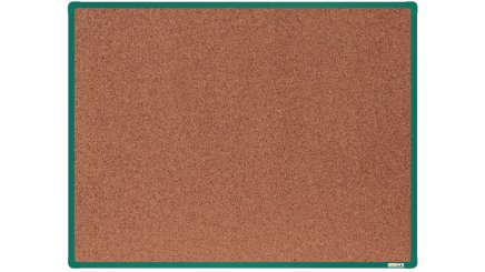 Tablica ogłoszeniowa z wysokiej jakości powierzchnią korkową o wymiarach 1200 x 900 mm - 5