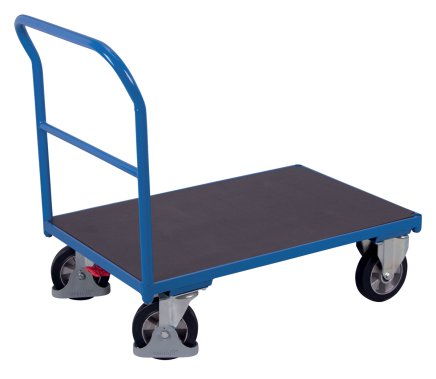 Wózek platformowy o ładowności 1000 kg sw-700.180 (różne warianty) - 2