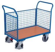 Wózek platformowy z trzema wypełnieniami drucianymi sw-500.301 (4 modele)