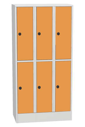 Szafa z drzwiami HPL typu SHS 33AH - 2