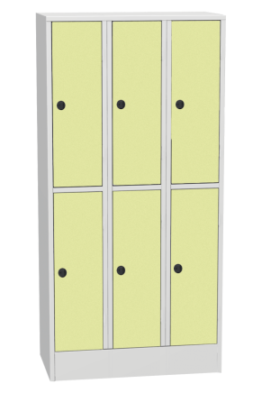 Szafa z drzwiami HPL typu SHS 33AH - 3
