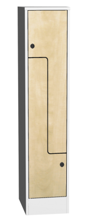 Szafa z drzwiami laminowanymi typu SZS 41AL - 1
