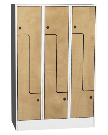 Szafa z drzwiami laminowanymi typu SZS 43AL - 2