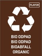 Plastikowy kosz na śmieci 90L SORT BIN 705-05 - 2