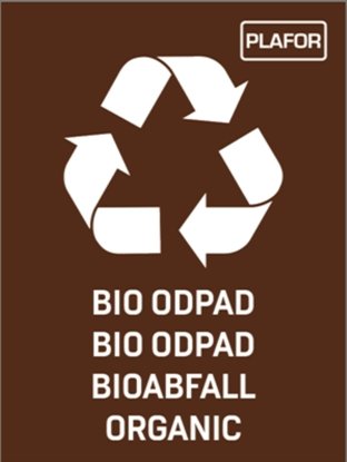 Plastikowy kosz na śmieci 90L SORT BIN 705-05 - 2