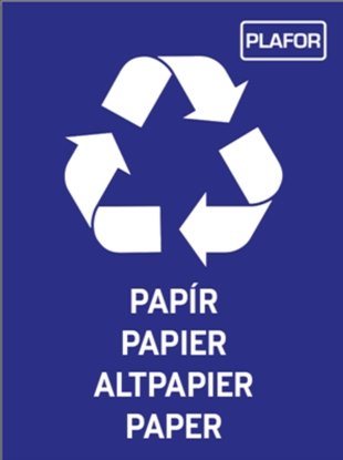 Plastikowy kosz na śmieci 90L SORT BIN 705-03 - 2