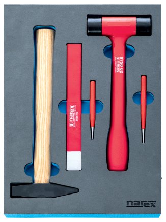 Zestaw młotków i przecinaków w module piankowym 443001401 - 1