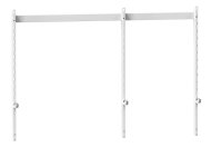 Stelaż ramy tylnej do stołu - 3 słupki 20NS9E - szerokość 2500 mm - 1