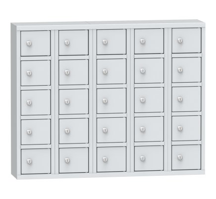 Szafka metalowa 25 schowków - 2