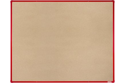 Tablica ogłoszeniowa z powierzchnią tekstylną 1500 x 1200 mm - 5