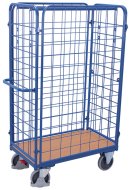 Wózek paczkowy 4 ściany z siatki sw-500.405 (4 modele)