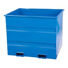 Metalowy pojemnik do transportu wózkiem widłowym skrętnym 4001 (2 modele) - 1
