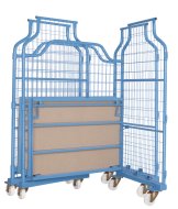 Kontener mobilny z 3 ścianami z siatki Universal Corlette® (4 modele) - 2