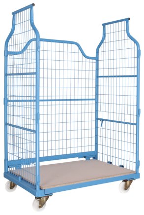 Kontener mobilny z 3 ścianami z siatki Universal Corlette® (4 modele) - 1