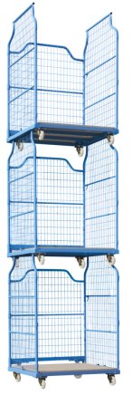 Kontener mobilny z 3 ścianami z siatki Universal Corlette® uc-120.599 - 3