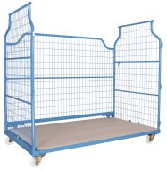 Kontener mobilny z 3 ścianami z siatki Universal Corlette® uc-200.599 - 1