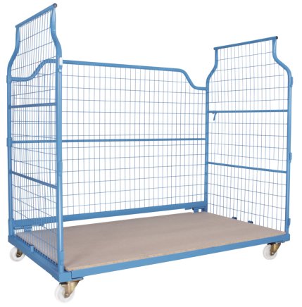 Kontener mobilny z 3 ścianami z siatki Universal Corlette® uc-200.599 - 1
