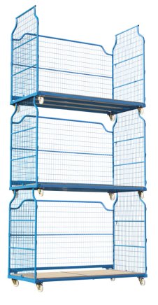 Kontener mobilny z 3 ścianami z siatki Universal Corlette® uc-240.599 - 3