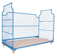 Kontener mobilny z 3 ścianami z siatki Universal Corlette® uc-240.599 - 1