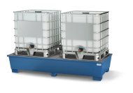 Wanna wychwytowa na nogach na 2 zbiorniki IBC - 1